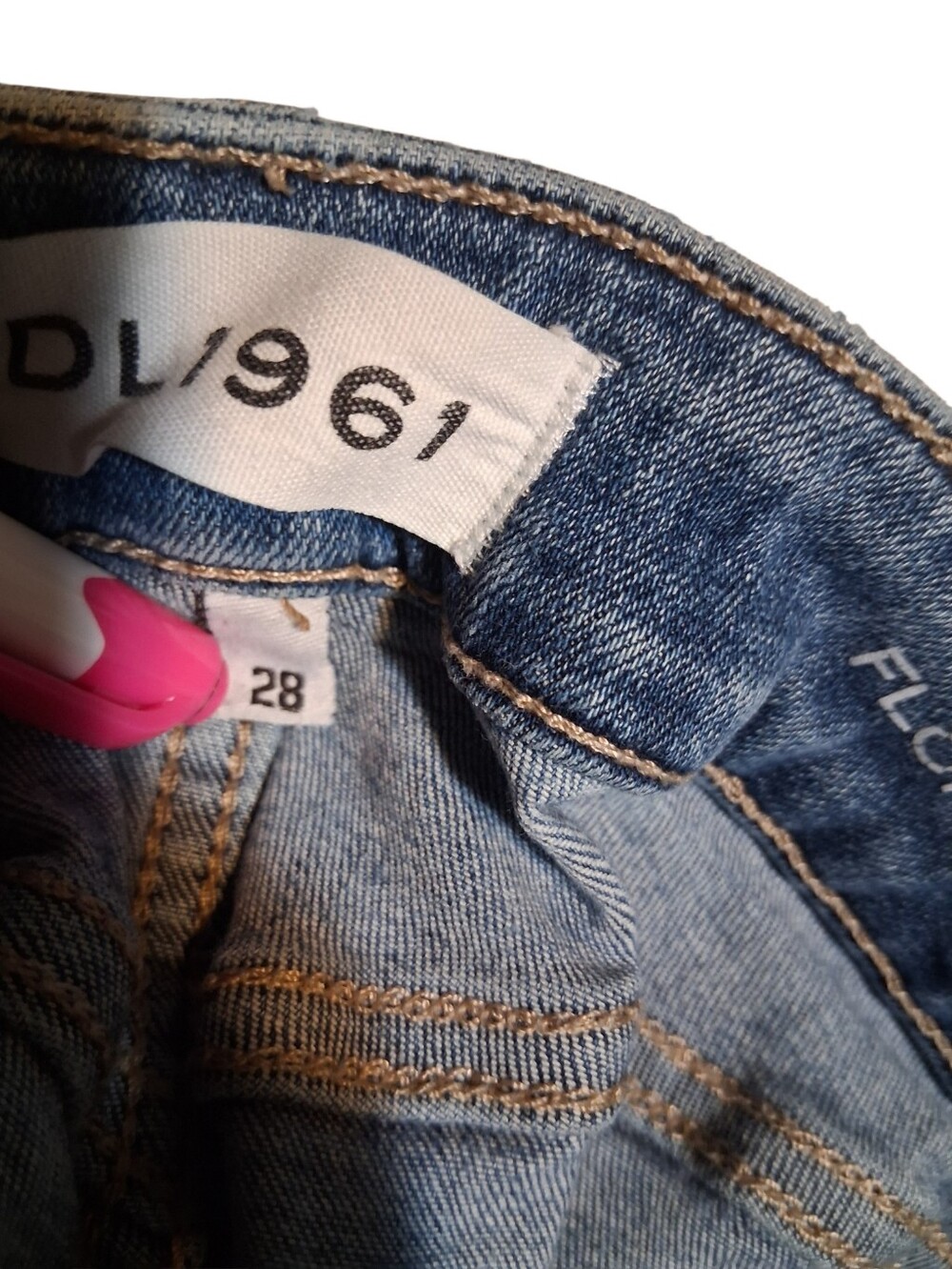 DL1961 Florence Instasculpt Skinny Jeans Medium Wash Mid Rise Women's Size 28 - Picture 2 of 13